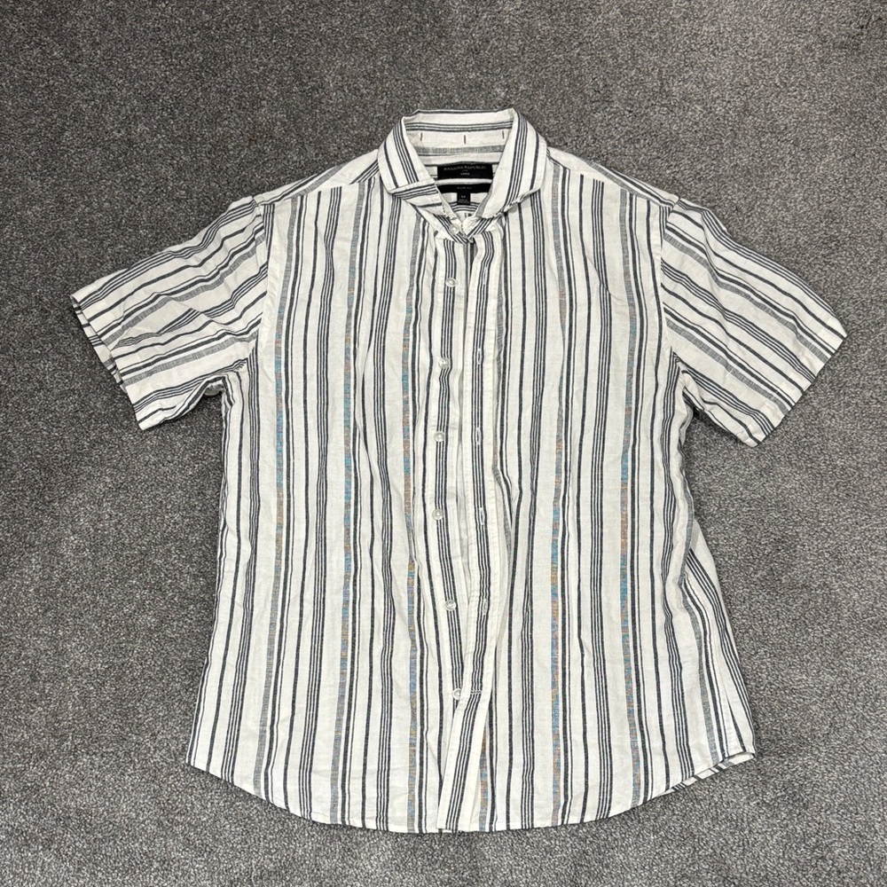Banana Republic | Multicolor Striped Button Down Shirt